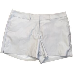 Nike Dri Fit Lt. Grey Golf Athletic Flat Front Shorts Size M